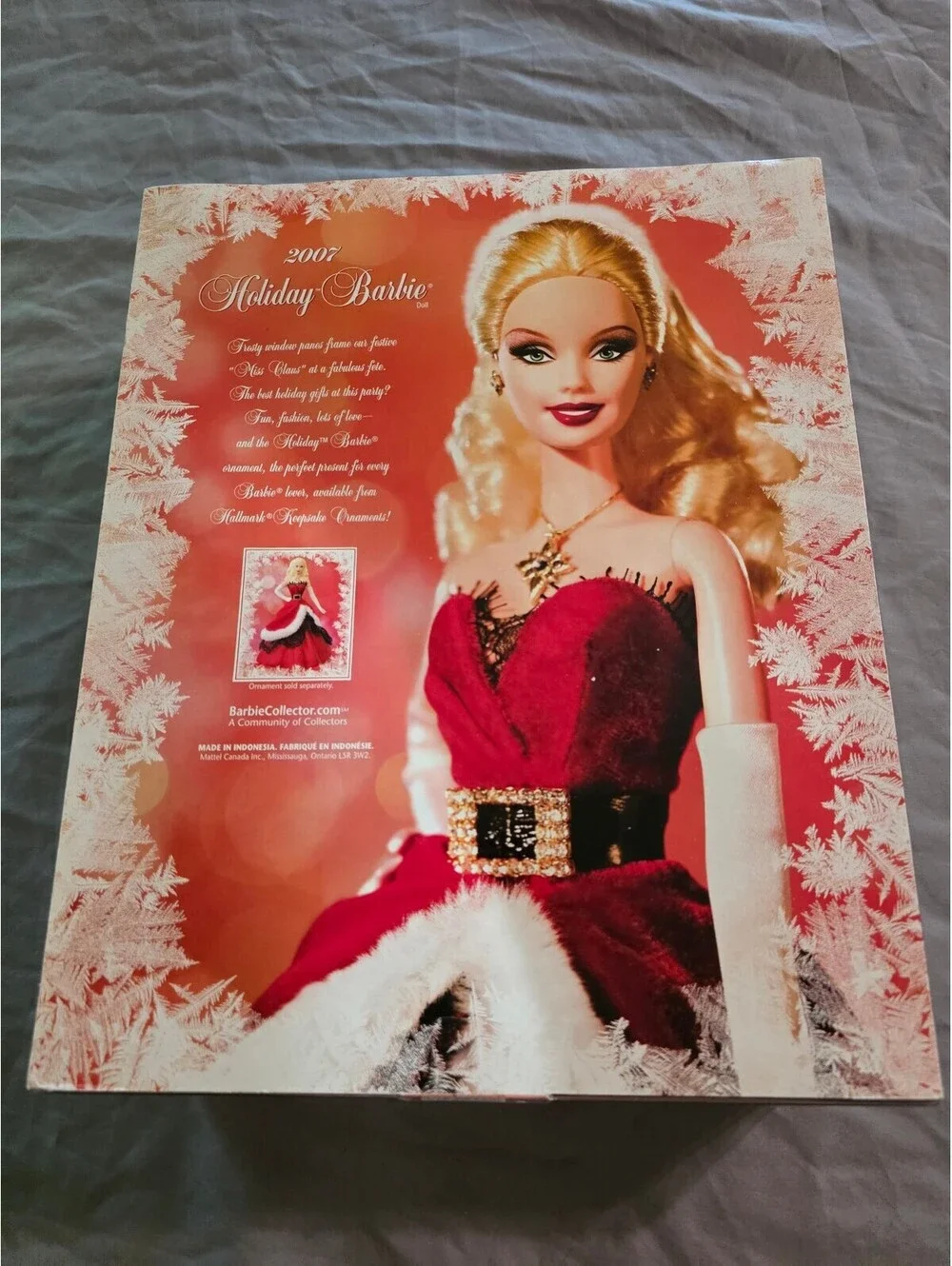 2007 Holiday Barbie Collector Doll in Original Box